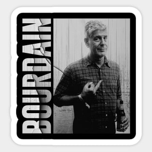 Anthony Bourdain Adventure Sticker